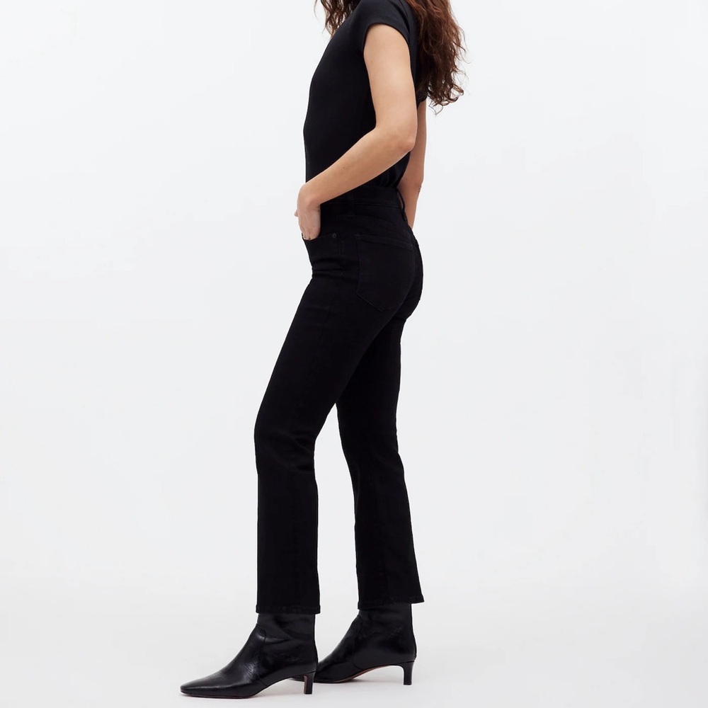 Madewell Mid-Rise Kick Out Crop Jeans Size 25 - Picture 9 of 10